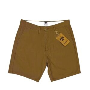 Tellason cotton 7.5” men’s shorts in British Tan